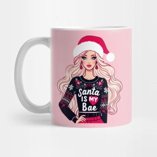 Christmas Barbie Mug